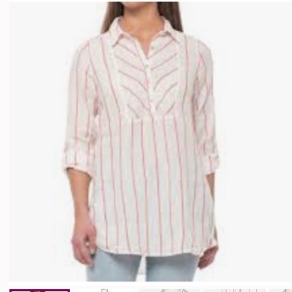 C&C California beautiful linen shirt . Size L - Picture 1 of 11